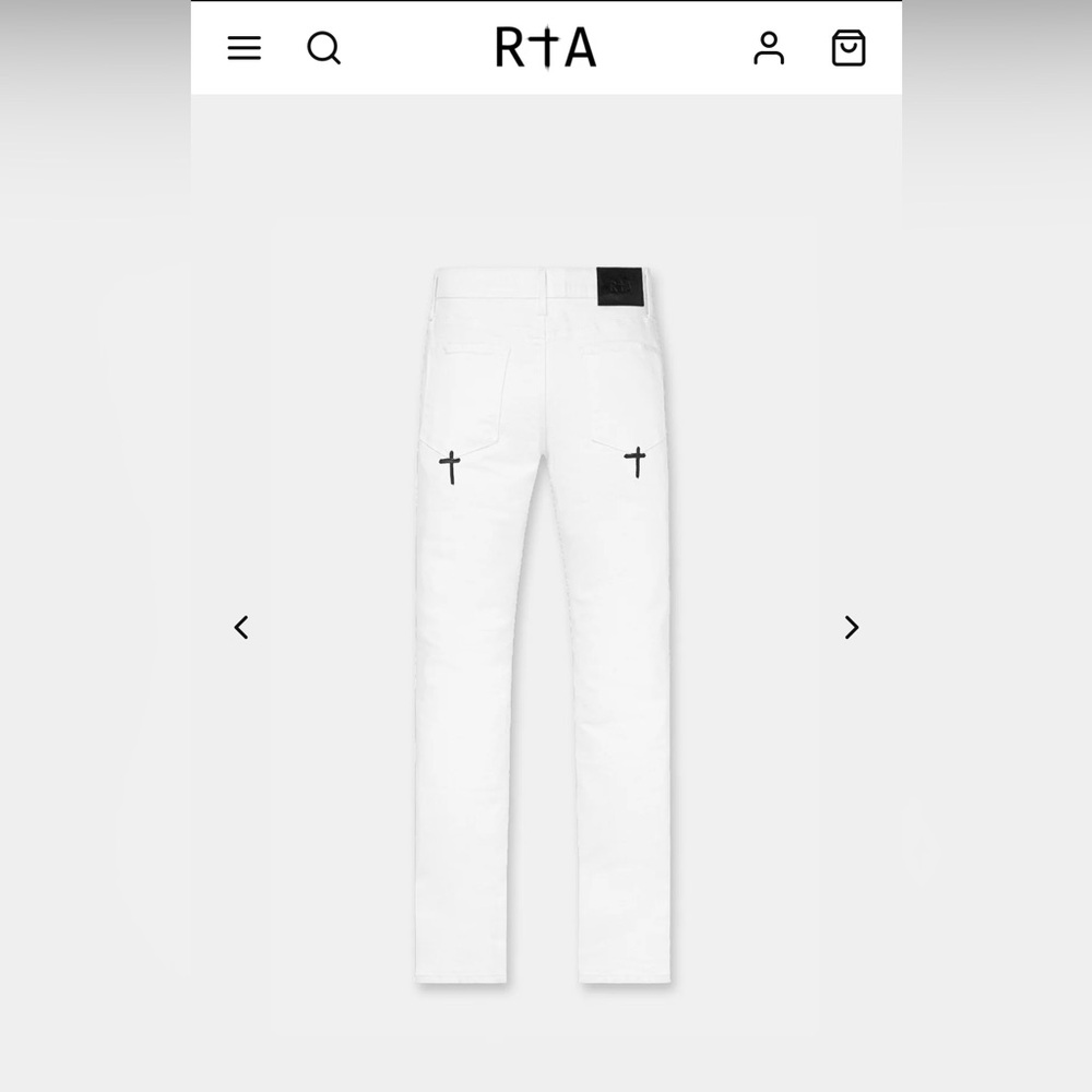 RTA denim “The Bryant Skinny” Jean Size 28 NWOT